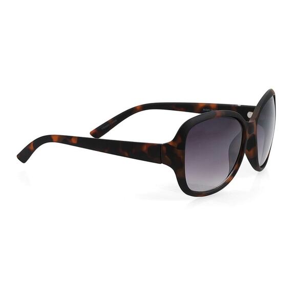 Adrienne Vittadini Oversized Sunglasses with Tortoise Frame - Picture 2 of 5